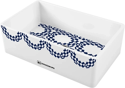 Мойка для кухни Omoikiri Mikura 76-TOKYO 2 76 см белая - фото 5