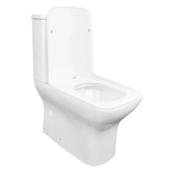 Унитаз компакт Azario Fresco с сиденьем AZ-8302 (детальная фотография), с бачком