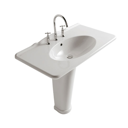 Раковина Globo Paestum PA023.BI (детальная фотография), по запросу