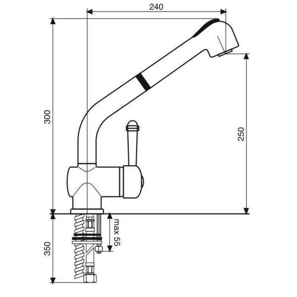 Схема (детальная фотография), для кухни