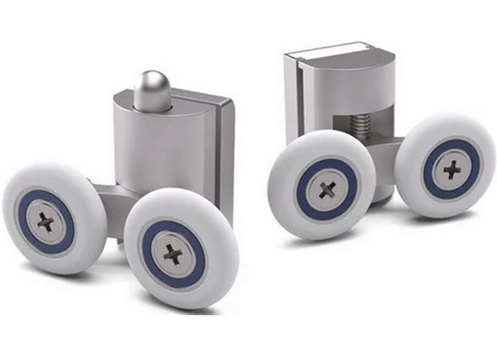 Душевая шторка на ванную профиль матовый хром стекло шиншилла Vegas-glass ZV NOVO 160 07 02 (детальная фотография), 160 см