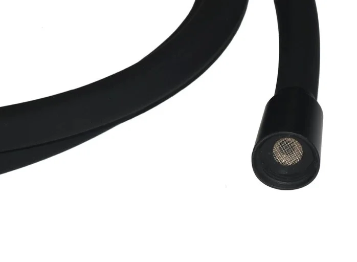 Шланг для душа IDDIS Optima Home силиконовый черный матовый OPH12BLi19 (детальная фотография), черные