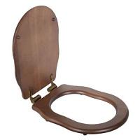 Сиденье для унитаза с микролифтом, фурнитура бронза, Tiffany World Bristol