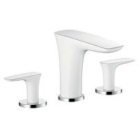 Смеситель для раковины хром-белый Hansgrohe PuraVida