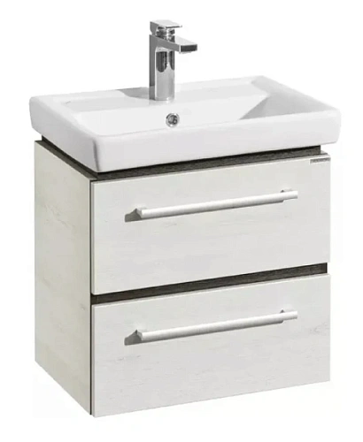 Тумба под раковину подвесная Акватон Ронда 55 см дуб сомерсет - фото 1