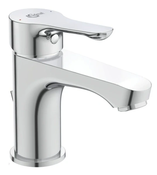 Смеситель для раковины Ideal Standard Dot 2.0 с донным клапаном BC321AA (детальная фотография)