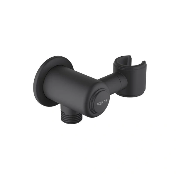 Шланговое подключение Акватек Классик черное AQ2462MB (детальная фотография)