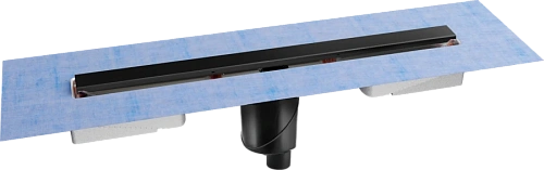 Душевой лоток BERGES C1 Norma 80 см черный матовый - фото 2