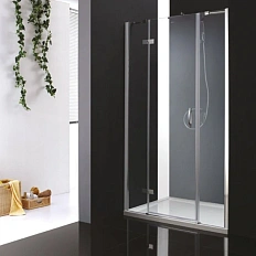 Душевая дверь в нишу Cezares Bergamo 130 см правая