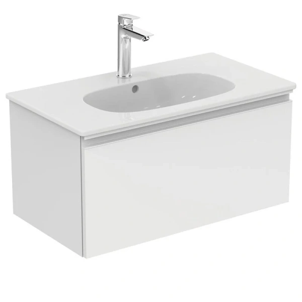 Раковина Ideal Standard Tesi 80 см белая T350901 (детальная фотография), белые