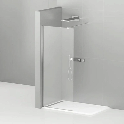 Душевая перегородка Cezares Liberta 70 см профиль хром - фото 2