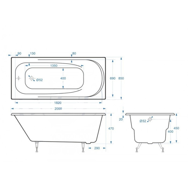 Схема (детальная фотография), чугунные