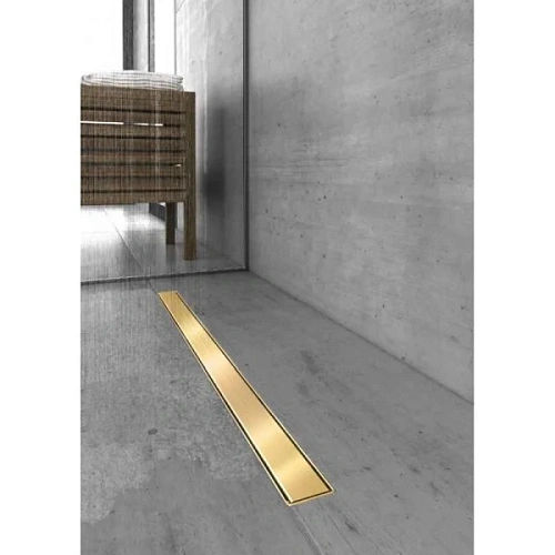 Душевой лоток BERGES B1 Keramik 90 см золото - фото 3