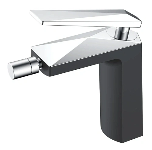 Смеситель для биде Boheme Venturo черный-хром - фото 4