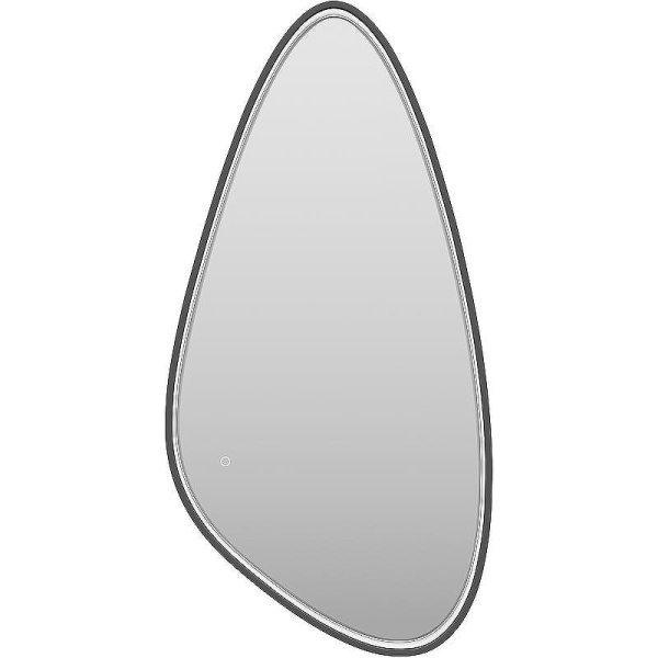 Зеркало с подсветкой Brevita Venus 60 см черное VEN-Var-060-black (детальная фотография)