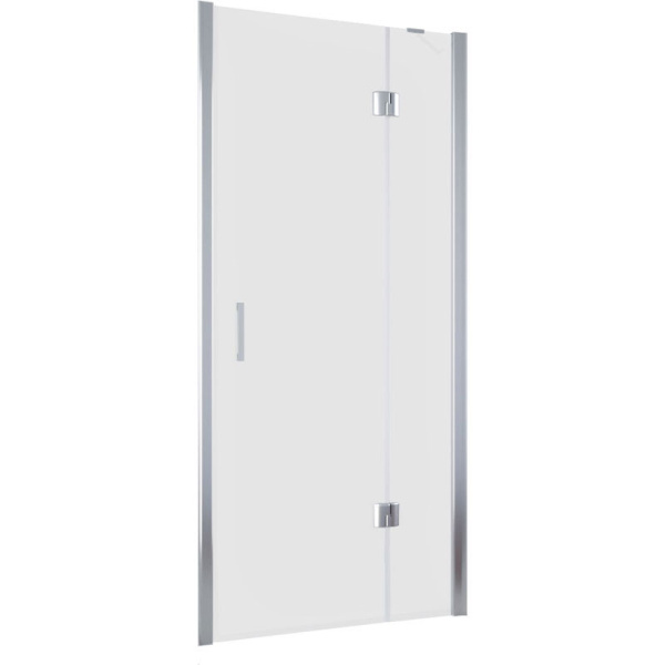 Душевая дверь профиль глянцевый хром стекло сатин Vegas-glass AFP TUR NOVO 110 08 10 R (детальная фотография)