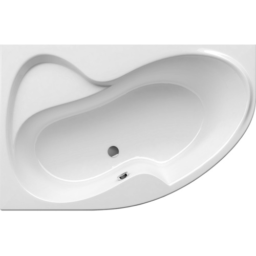 Ванна акриловая Ravak Rosa II 170х105 см белая, левая C221000000 (детальная фотография), без гидромассажа, недорогие, большие