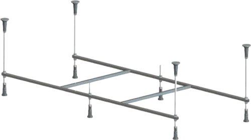 Каркас для ванны Am.Pm X-Joy 170x70 см алюминий - фото 3