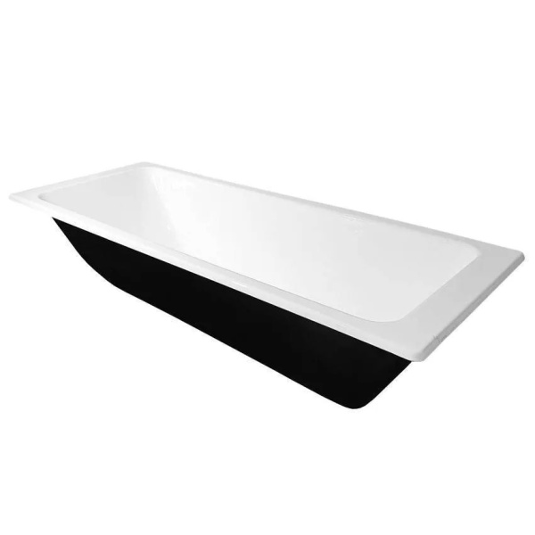 Ванна чугунная Byon Vilma 180x80 см белая (детальная фотография), современныe, hi-tech