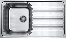 Мойка для кухни Omoikiri Kashiogawa 86-IN 86 см нержавеющая сталь, универсальная