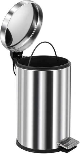 Мусорное ведро Berges 12 л с микролифтом (детальная фотография), современные, hi-tech