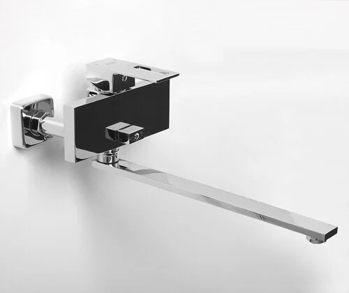 Смеситель для ванны WasserKRAFT Alme с длинным изливом 1502L (детальная фотография), современные, hi-tech