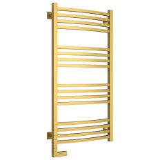 Полотенцесушитель электрический Сунержа Аркус 2.0 100х50 см матовое золото, тэн левый