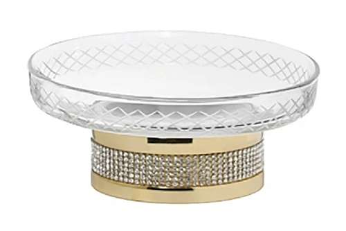 Мыльница Boheme Royal Cristal золото - фото 2
