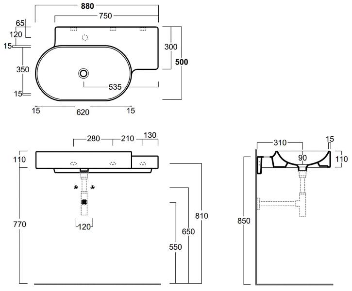 Схема (детальная фотография), 90 см