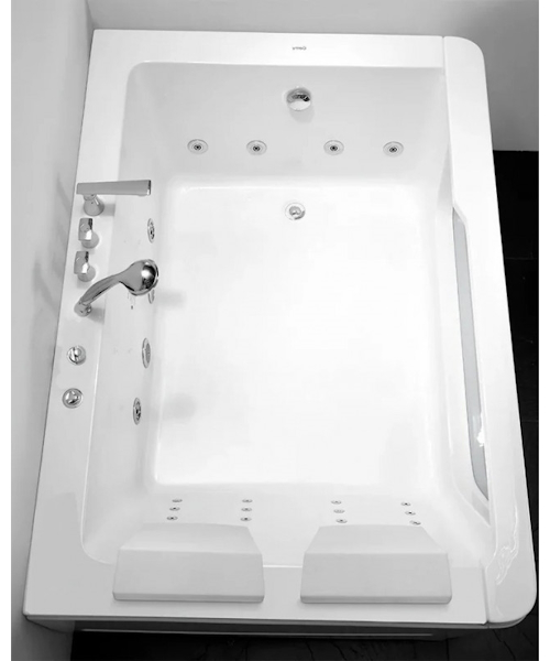 Ванна акриловая Gemy G9226 172х121 см прямоугольная (детальная фотография), современныe, hi-tech