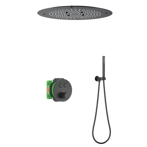 Душевой комплект Timo Saona черный SX-2370/03SM (детальная фотография)