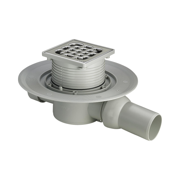 Душевой трап Viega Advantix 10 см с решеткой 557119 (детальная фотография)