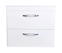 Тумба под раковину подвесная Style Line Каре 70 см белая