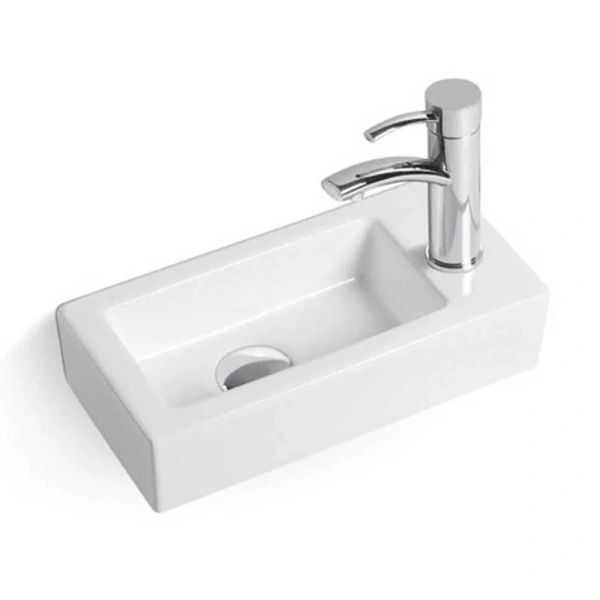 Раковина Vincea VBS-133 37 см белая (детальная фотография)