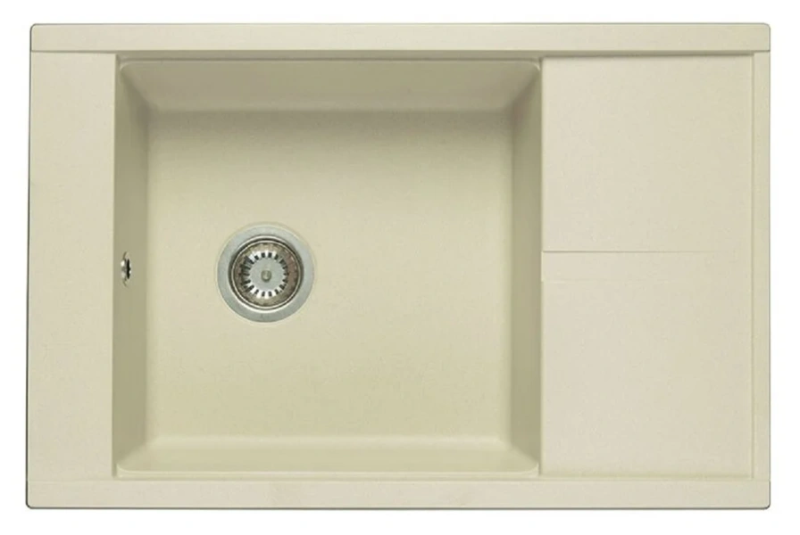 Мойка для кухни Акватон Делия 78 см жемчуг 1A715132DE240 (детальная фотография)