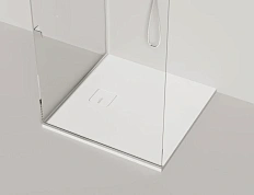 Душевой поддон Salini Oasi 90x90 см белый матовый