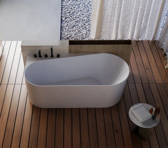 Акриловая ванна ABBER AB9496-1.5 150х75 см угловая (детальная фотография), угловые