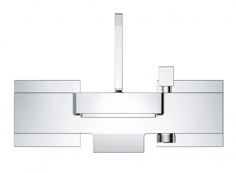 Смеситель для ванны Grohe Eurocube Joy 23666000 (детальная фотография), современные, hi-tech
