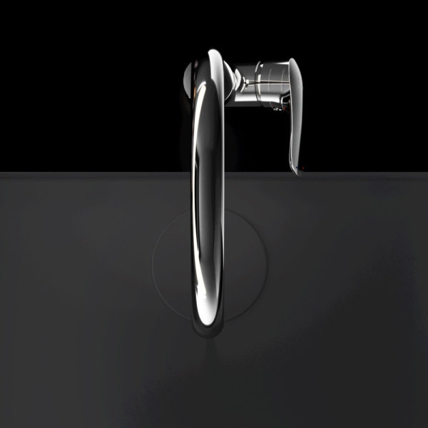 Смеситель для кухни Am.Pm Like с высоким изливом хром F8007100 (детальная фотография), хром