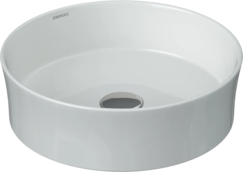 Раковина BERGES Ego 38 см белая 181011 (детальная фотография)