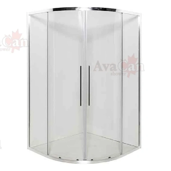 Душевой уголок Deto HB 120x120 см профиль хром HC120 (детальная фотография), хром