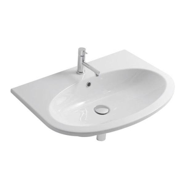 Раковина Globo 4all MD070 MD070.BI (детальная фотография), современные, hi-tech