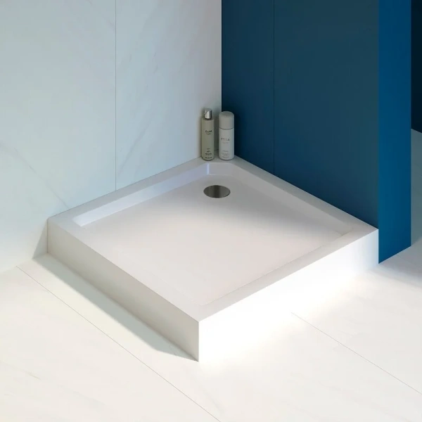 Душевой поддон RGW SMC-C-088 80x80 см белый 12350188-01 (детальная фотография), квадратные