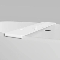 Полка для ванны Salini Gabbiano белая матовая