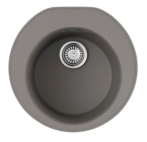 Мойка для кухни Omoikiri Miya 50R-GR 50 см Leningrad Grey - фото 8