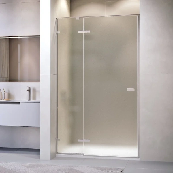 Душевая дверь в нишу RGW Stilvoll SV-004 140 см профиль хром, стекло матовое 353200414-21 (детальная фотография)