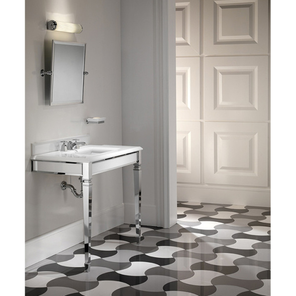 Раковина консоль Devon&Devon Claridge DECLARIN (детальная фотография), современные, hi-tech