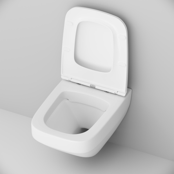 Унитаз подвесной Am.Pm Inspire 2.0 с сиденьем микролифт белый C50A1700SC (детальная фотография), белые