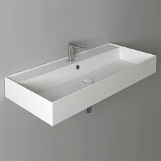 Раковина Simas Agile 101 см с отверстием под смеситель