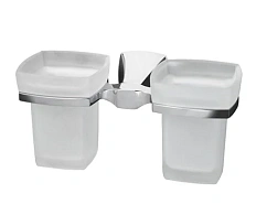 Стакан для ванной WasserKRAFT Wern двойной